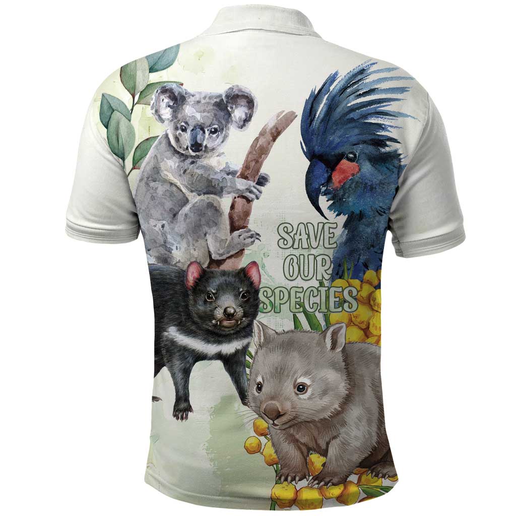 National Threatened Species Day Australia Polo Shirt Aussie Animals Save Our Species - Aussie Hoodie
