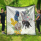 National Threatened Species Day Australia Quilt Aussie Animals Save Our Species - Aussie Hoodie