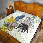 National Threatened Species Day Australia Quilt Aussie Animals Save Our Species - Aussie Hoodie