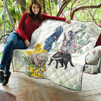National Threatened Species Day Australia Quilt Aussie Animals Save Our Species - Aussie Hoodie