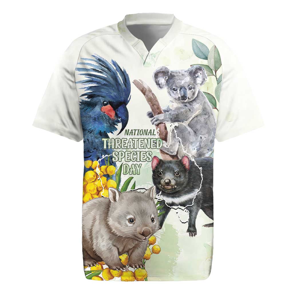 National Threatened Species Day Australia Rugby Jersey Aussie Animals Save Our Species - Aussie Hoodie