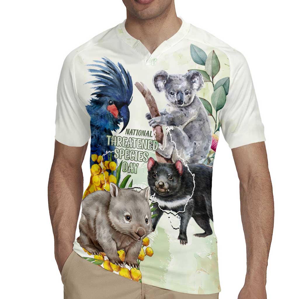 National Threatened Species Day Australia Rugby Jersey Aussie Animals Save Our Species - Aussie Hoodie