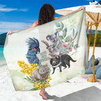 National Threatened Species Day Australia Sarong Aussie Animals Save Our Species - Aussie Hoodie