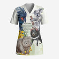 National Threatened Species Day Australia Scrub Top Aussie Animals Save Our Species - Aussie Hoodie