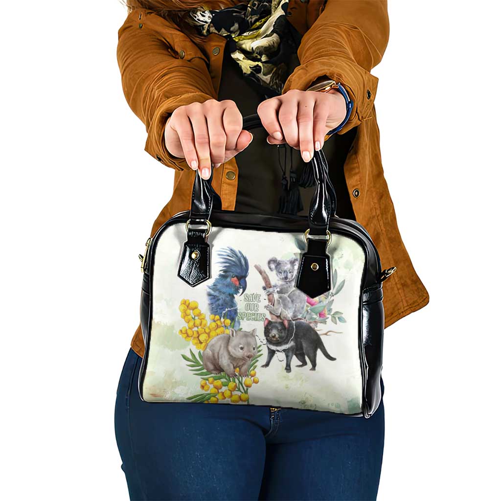 National Threatened Species Day Australia Shoulder Handbag Aussie Animals Save Our Species - Aussie Hoodie