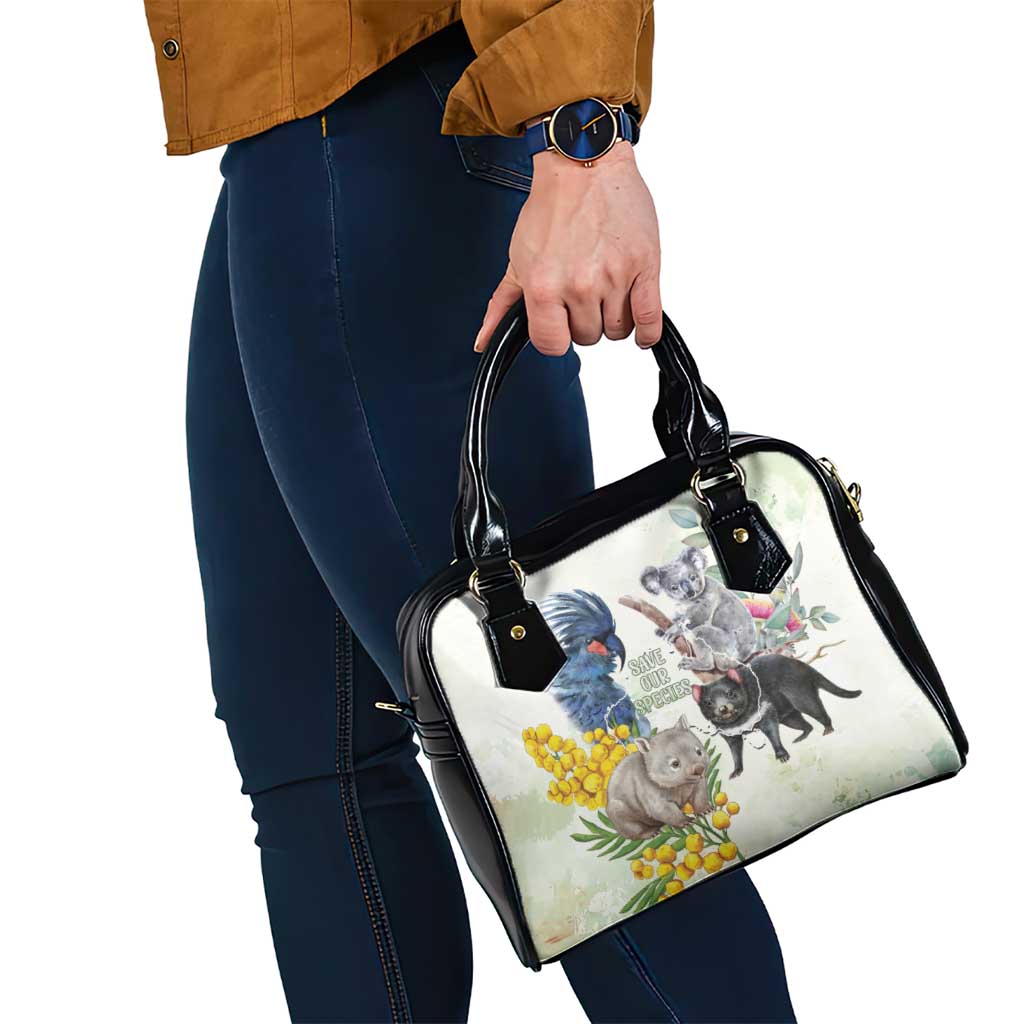 National Threatened Species Day Australia Shoulder Handbag Aussie Animals Save Our Species - Aussie Hoodie