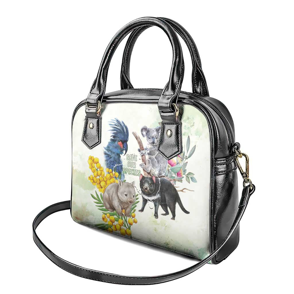 National Threatened Species Day Australia Shoulder Handbag Aussie Animals Save Our Species - Aussie Hoodie