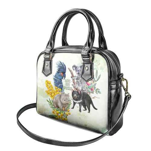 National Threatened Species Day Australia Shoulder Handbag Aussie Animals Save Our Species - Aussie Hoodie