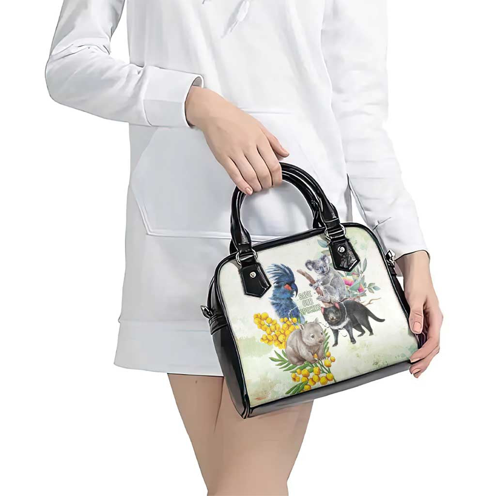 National Threatened Species Day Australia Shoulder Handbag Aussie Animals Save Our Species - Aussie Hoodie