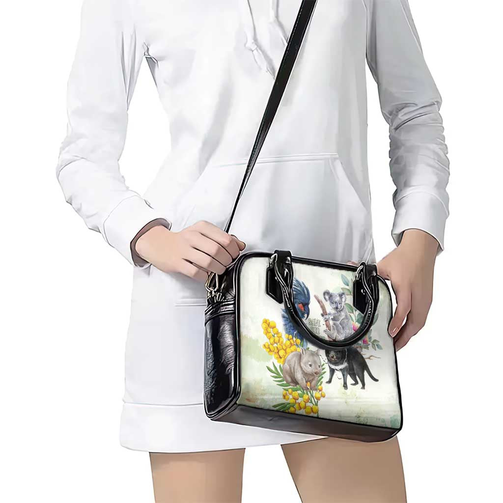 National Threatened Species Day Australia Shoulder Handbag Aussie Animals Save Our Species - Aussie Hoodie