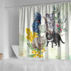 National Threatened Species Day Australia Shower Curtain Aussie Animals Save Our Species - Aussie Hoodie