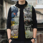 National Threatened Species Day Australia Sleeveless Puffer Jacket Aussie Animals Save Our Species - Aussie Hoodie
