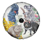 National Threatened Species Day Australia Spare Tire Cover Aussie Animals Save Our Species - Aussie Hoodie