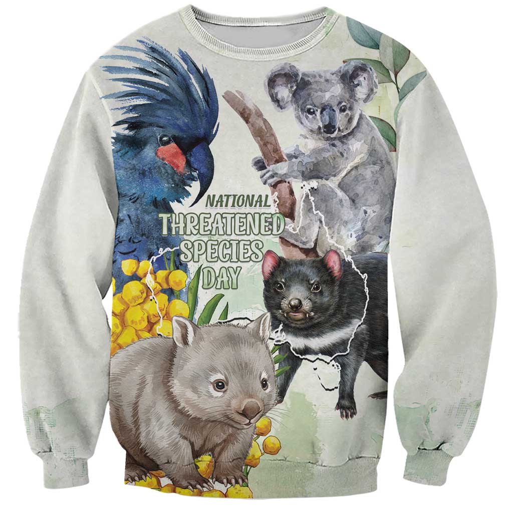 National Threatened Species Day Australia Sweatshirt Aussie Animals Save Our Species - Aussie Hoodie