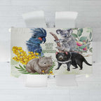 National Threatened Species Day Australia Tablecloth Aussie Animals Save Our Species - Aussie Hoodie