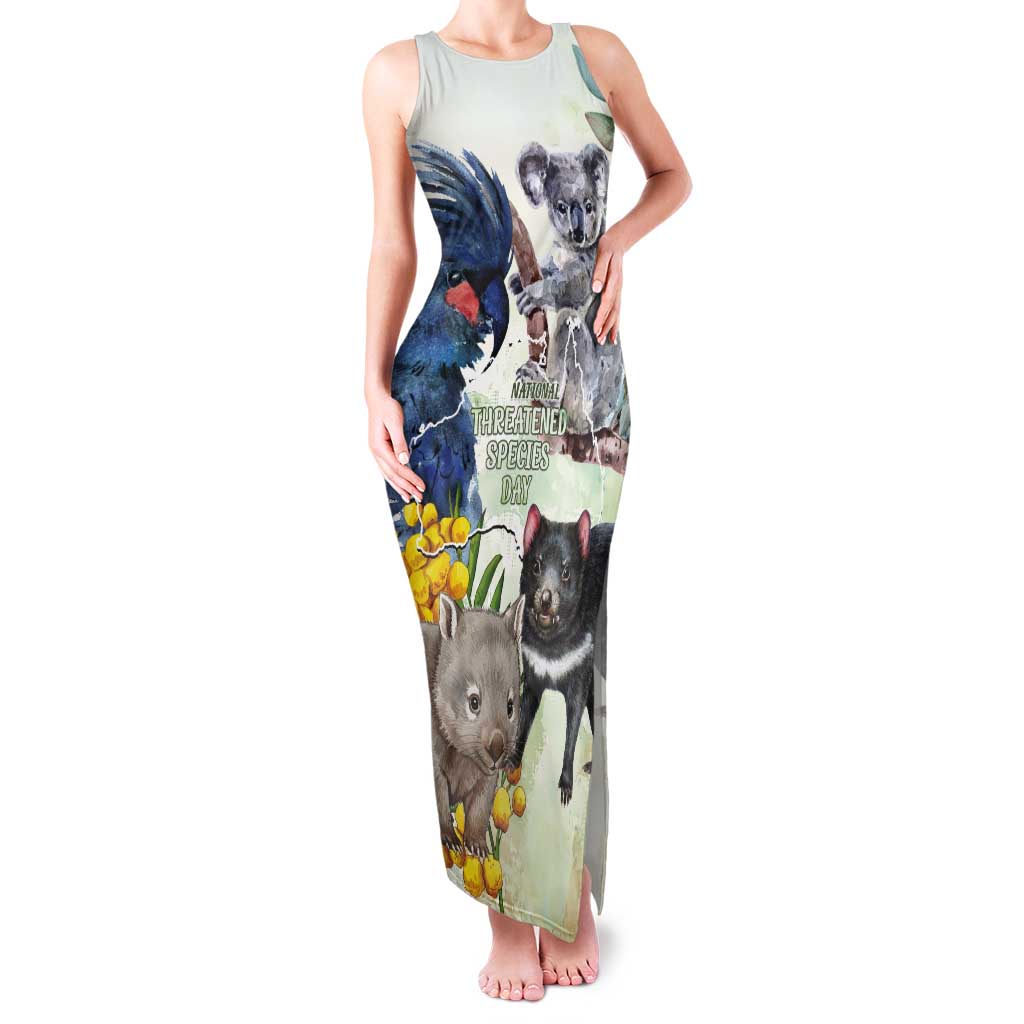 National Threatened Species Day Australia Tank Maxi Dress Aussie Animals Save Our Species - Aussie Hoodie