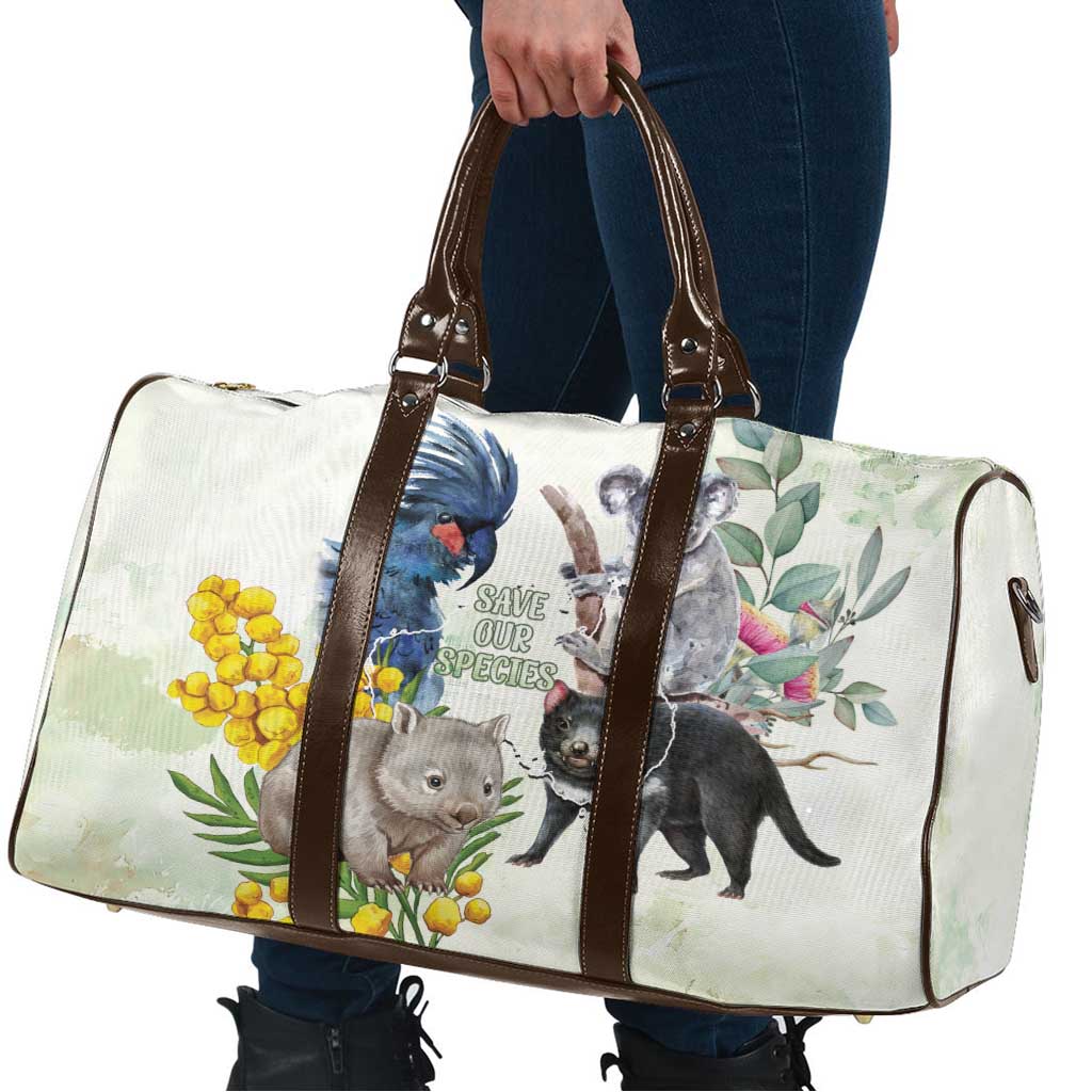 National Threatened Species Day Australia Travel Bag Aussie Animals Save Our Species - Aussie Hoodie
