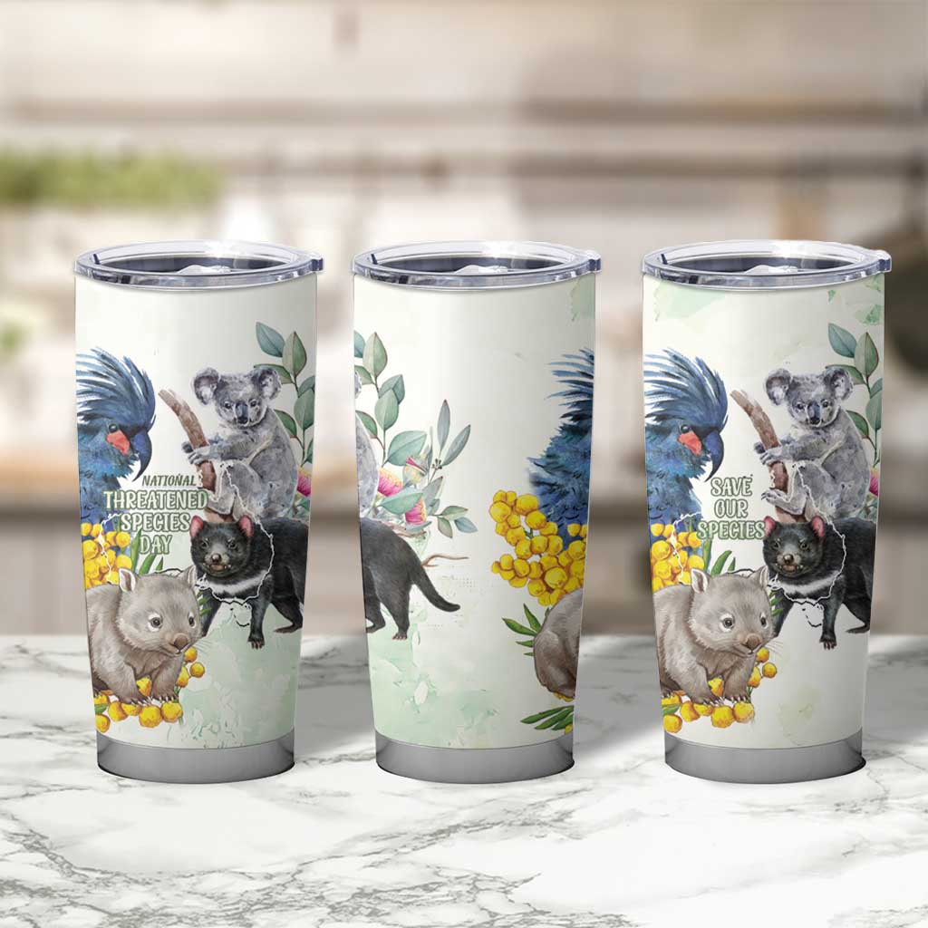 National Threatened Species Day Australia Tumbler Cup Aussie Animals Save Our Species - Aussie Hoodie