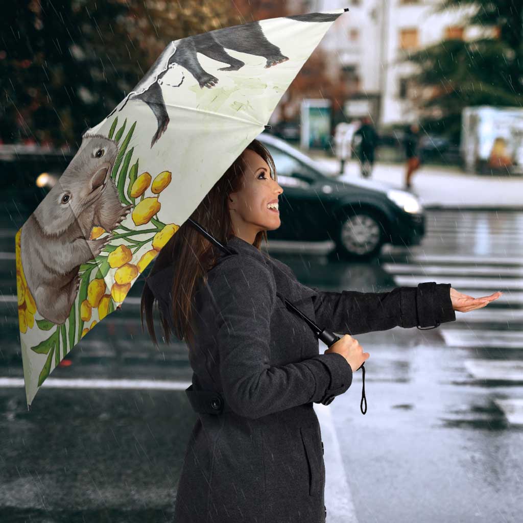 National Threatened Species Day Australia Umbrella Aussie Animals Save Our Species - Aussie Hoodie