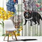 National Threatened Species Day Australia Window Curtain Aussie Animals Save Our Species - Aussie Hoodie
