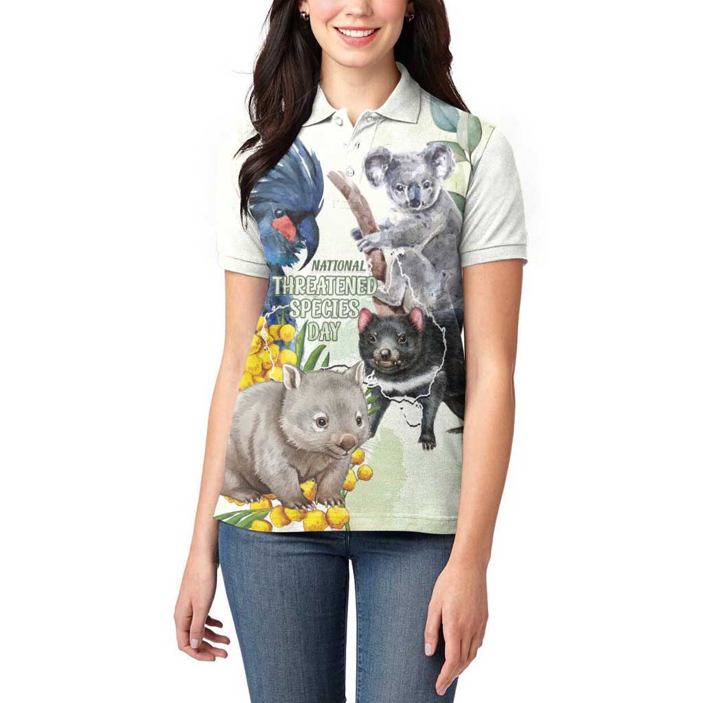 National Threatened Species Day Australia Women Polo Shirt Aussie Animals Save Our Species - Aussie Hoodie