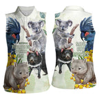 National Threatened Species Day Australia Women Sleeveless Polo Shirt Aussie Animals Save Our Species - Aussie Hoodie