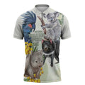 National Threatened Species Day Australia Zipper Polo Shirt Aussie Animals Save Our Species - Aussie Hoodie