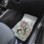 Australia Opossum Car Mats Aboriginal Art Gumtree Blossoms Grunge - Aussie Hoodie