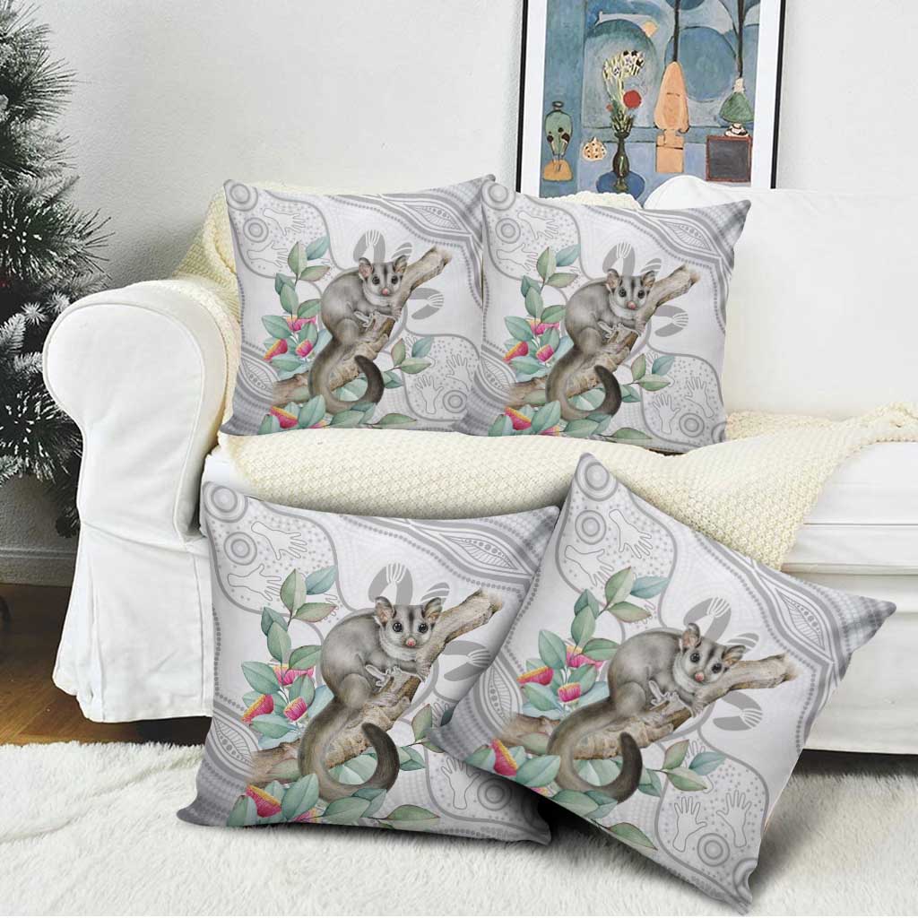 Australia Opossum Pillow Cover Aboriginal Art Gumtree Blossoms Grunge - Aussie Hoodie