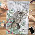 Australia Opossum Puzzle Aboriginal Art Gumtree Blossoms Grunge - Aussie Hoodie