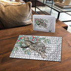 Australia Opossum Puzzle Aboriginal Art Gumtree Blossoms Grunge - Aussie Hoodie