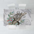 Australia Opossum Tablecloth Aboriginal Art Gumtree Blossoms Grunge - Aussie Hoodie