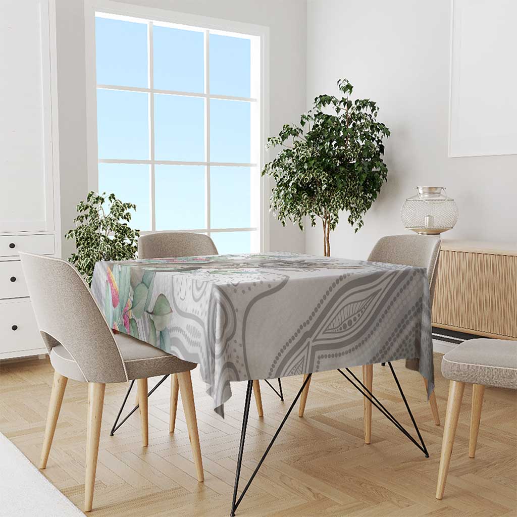 Australia Opossum Tablecloth Aboriginal Art Gumtree Blossoms Grunge - Aussie Hoodie