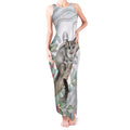 Australia Opossum Tank Maxi Dress Aboriginal Art Gumtree Blossoms Grunge - Aussie Hoodie