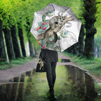 Australia Opossum Umbrella Aboriginal Art Gumtree Blossoms Grunge - Aussie Hoodie