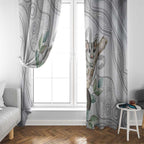 Australia Opossum Window Curtain Aboriginal Art Gumtree Blossoms Grunge - Aussie Hoodie