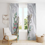 Australia Opossum Window Curtain Aboriginal Art Gumtree Blossoms Grunge - Aussie Hoodie