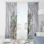 Australia Opossum Window Curtain Aboriginal Art Gumtree Blossoms Grunge - Aussie Hoodie