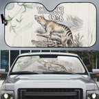 Australia Tasmanian Tiger Auto Sun Shade Memorial 1936 Thylacine - Aussie Hoodie