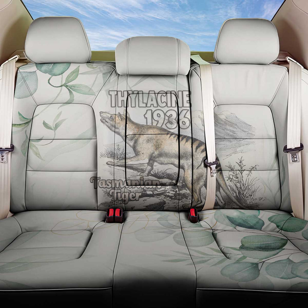 Australia Tasmanian Tiger Back Car Seat Cover Memorial 1936 Thylacine - Aussie Hoodie