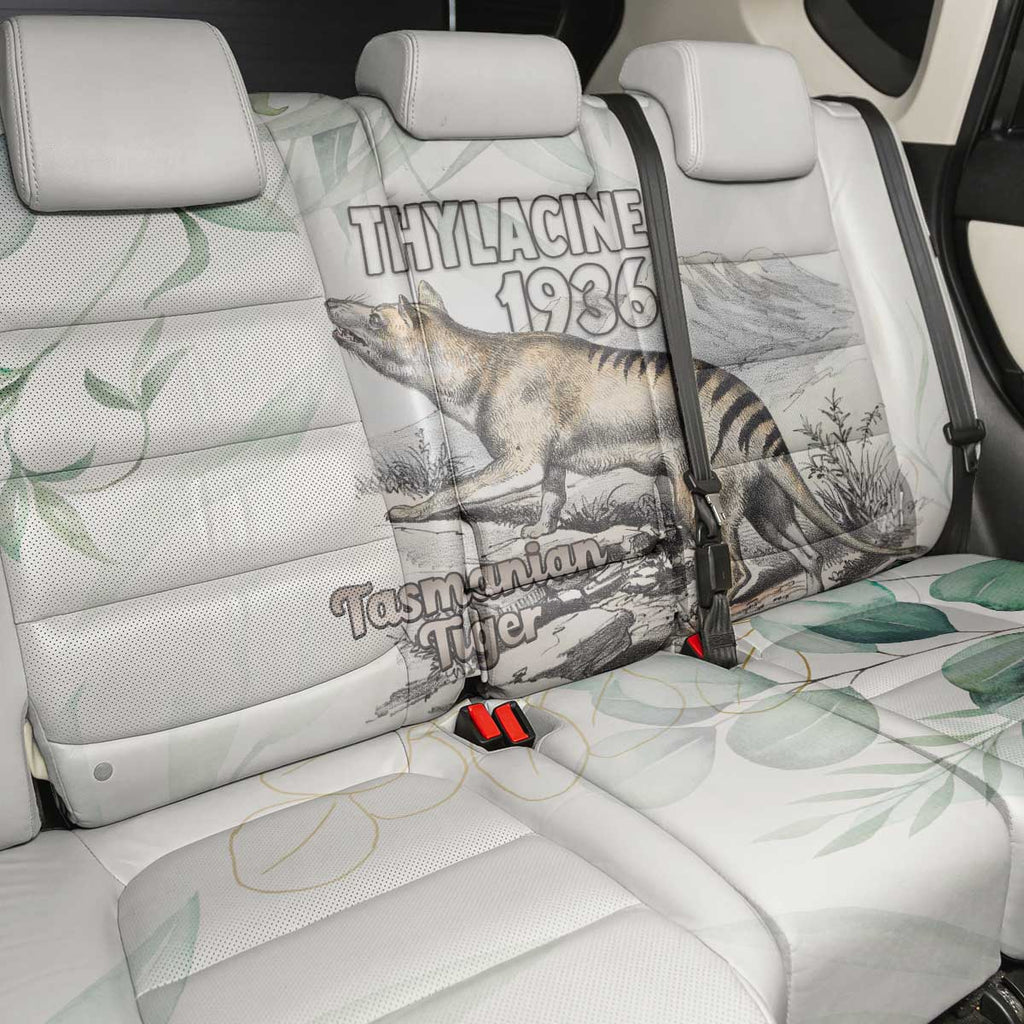 Australia Tasmanian Tiger Back Car Seat Cover Memorial 1936 Thylacine - Aussie Hoodie