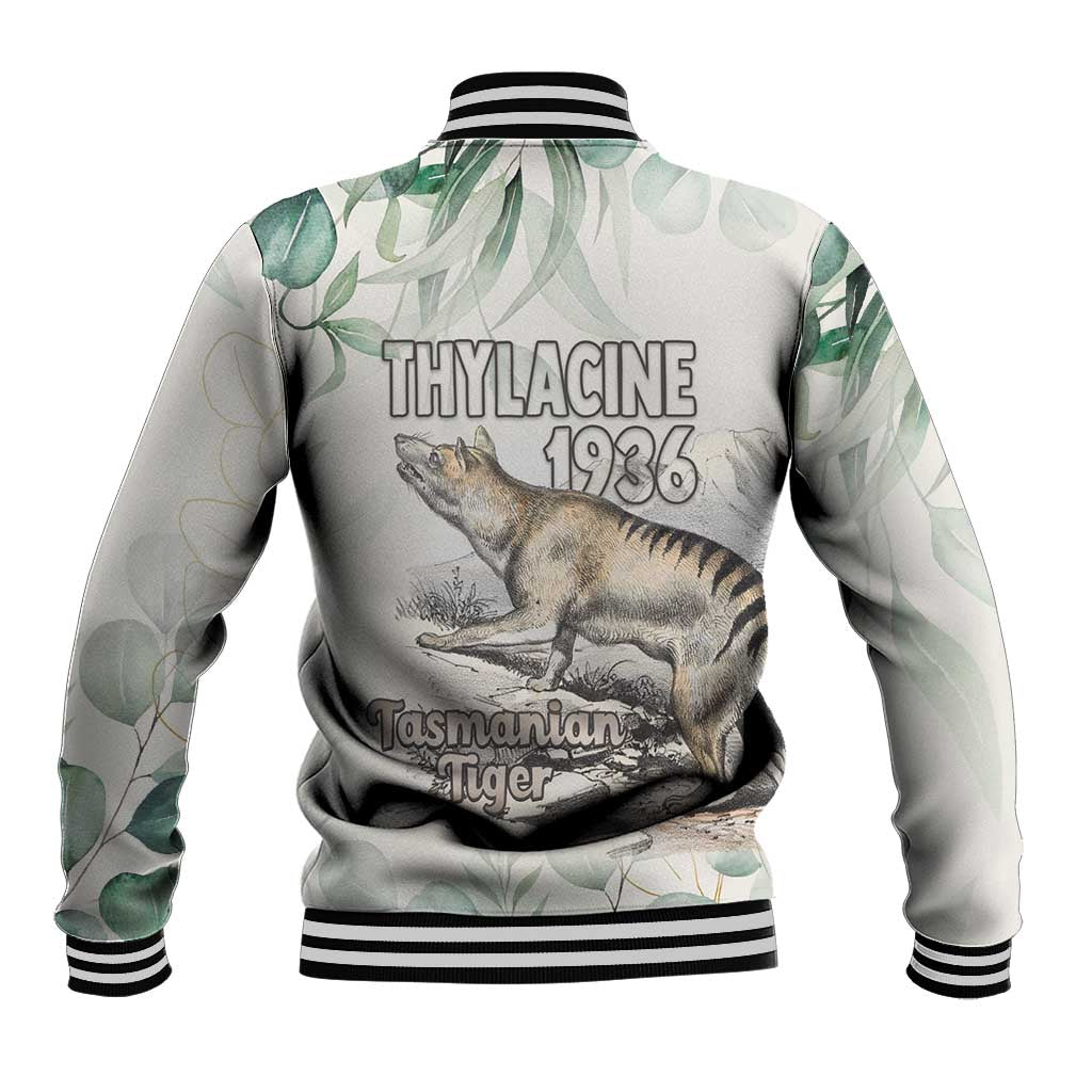 Australia Tasmanian Tiger Baseball Jacket Memorial 1936 Thylacine - Aussie Hoodie