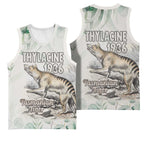 Australia Tasmanian Tiger Basketball Jersey Memorial 1936 Thylacine - Aussie Hoodie