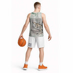 Australia Tasmanian Tiger Basketball Jersey Memorial 1936 Thylacine - Aussie Hoodie
