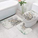 Australia Tasmanian Tiger Bathroom Set Memorial 1936 Thylacine - Aussie Hoodie