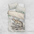 Australia Tasmanian Tiger Bedding Set Memorial 1936 Thylacine - Aussie Hoodie