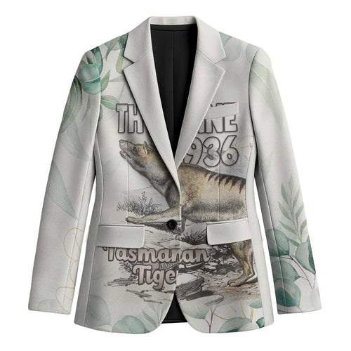 Australia Tasmanian Tiger Blazer Memorial 1936 Thylacine - Aussie Hoodie