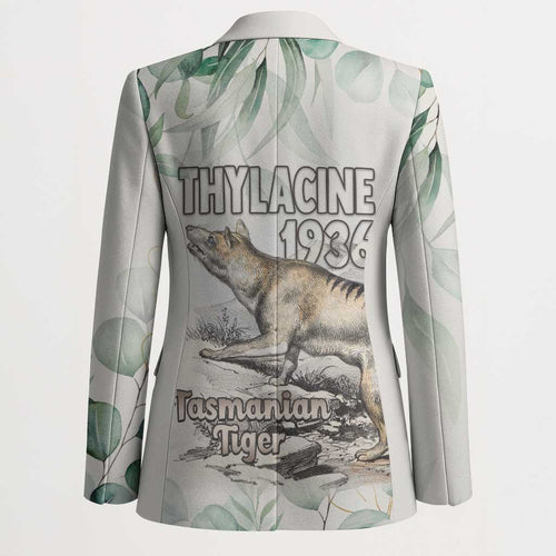 Australia Tasmanian Tiger Blazer Memorial 1936 Thylacine - Aussie Hoodie