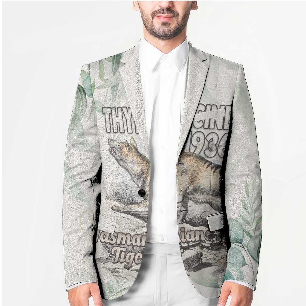 Australia Tasmanian Tiger Blazer Memorial 1936 Thylacine - Aussie Hoodie