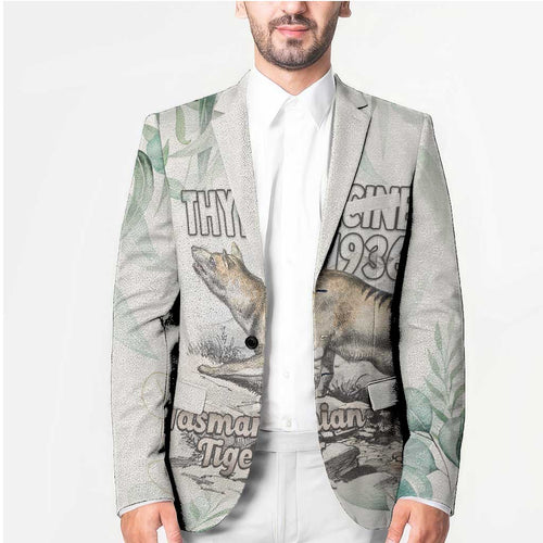 Australia Tasmanian Tiger Blazer Memorial 1936 Thylacine - Aussie Hoodie